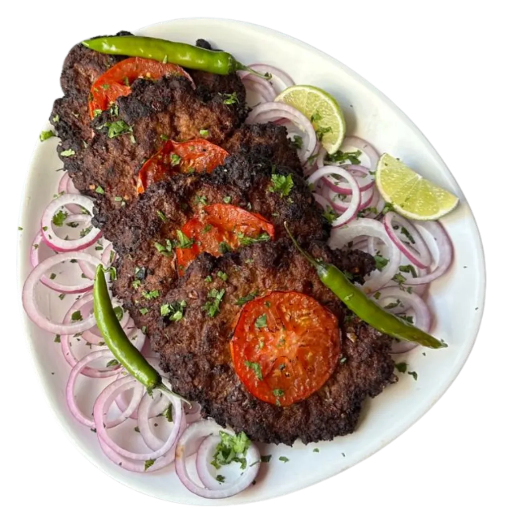 Authentic Peshawari Beef Chapli Kebab at Kotal Restaurant Bahria Town Phase 8 Rawalpindi